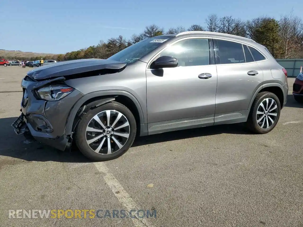 1 Photograph of a damaged car W1N4N4HB7MJ208210 MERCEDES-BENZ GLA-CLASS 2021
