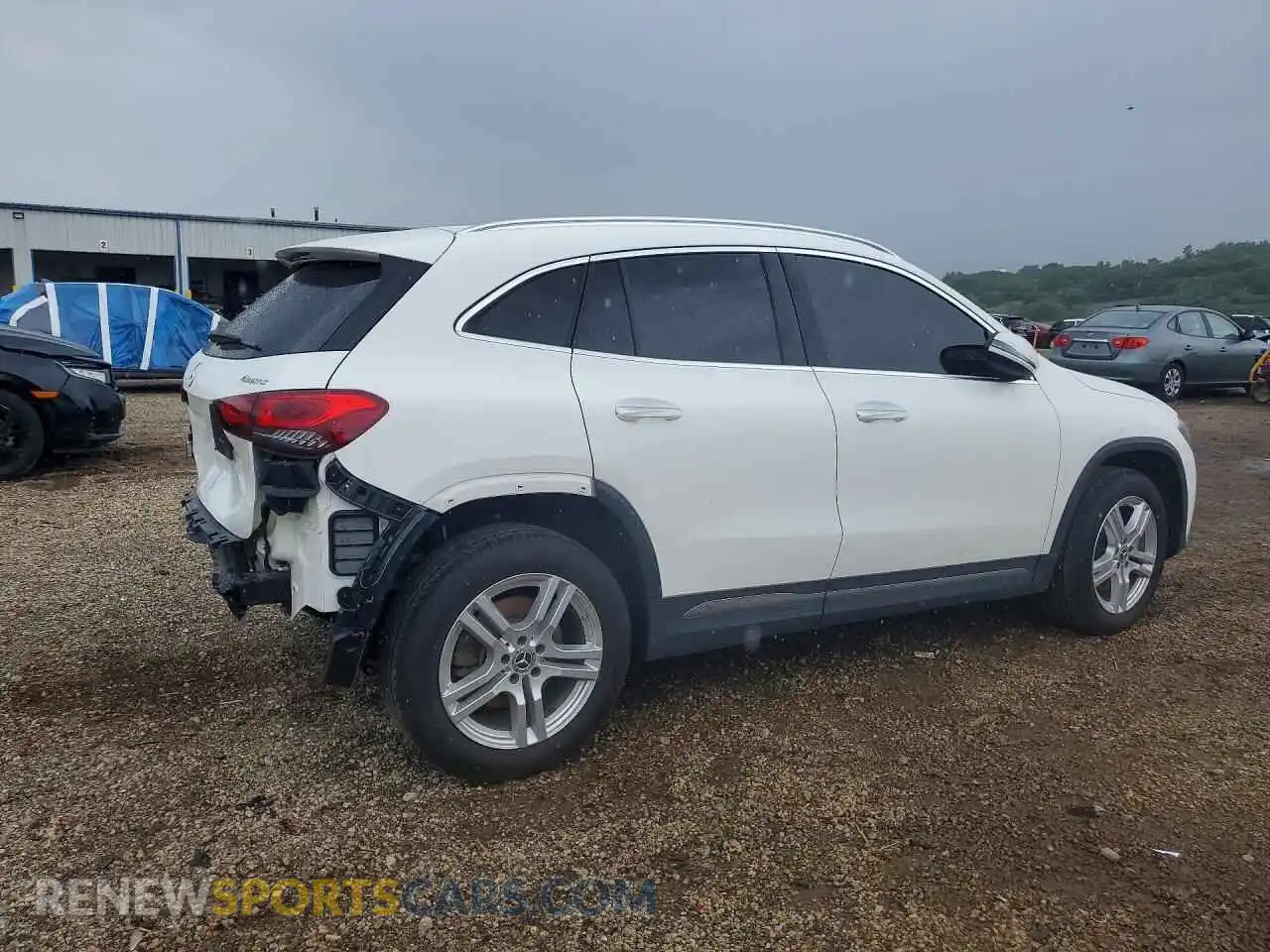 3 Photograph of a damaged car W1N4N4HB7MJ306380 MERCEDES-BENZ GLA-CLASS 2021