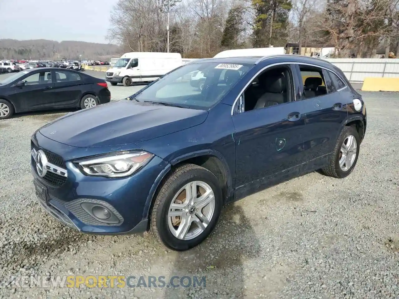 1 Photograph of a damaged car W1N4N4HB8MJ252099 MERCEDES-BENZ GLA-CLASS 2021