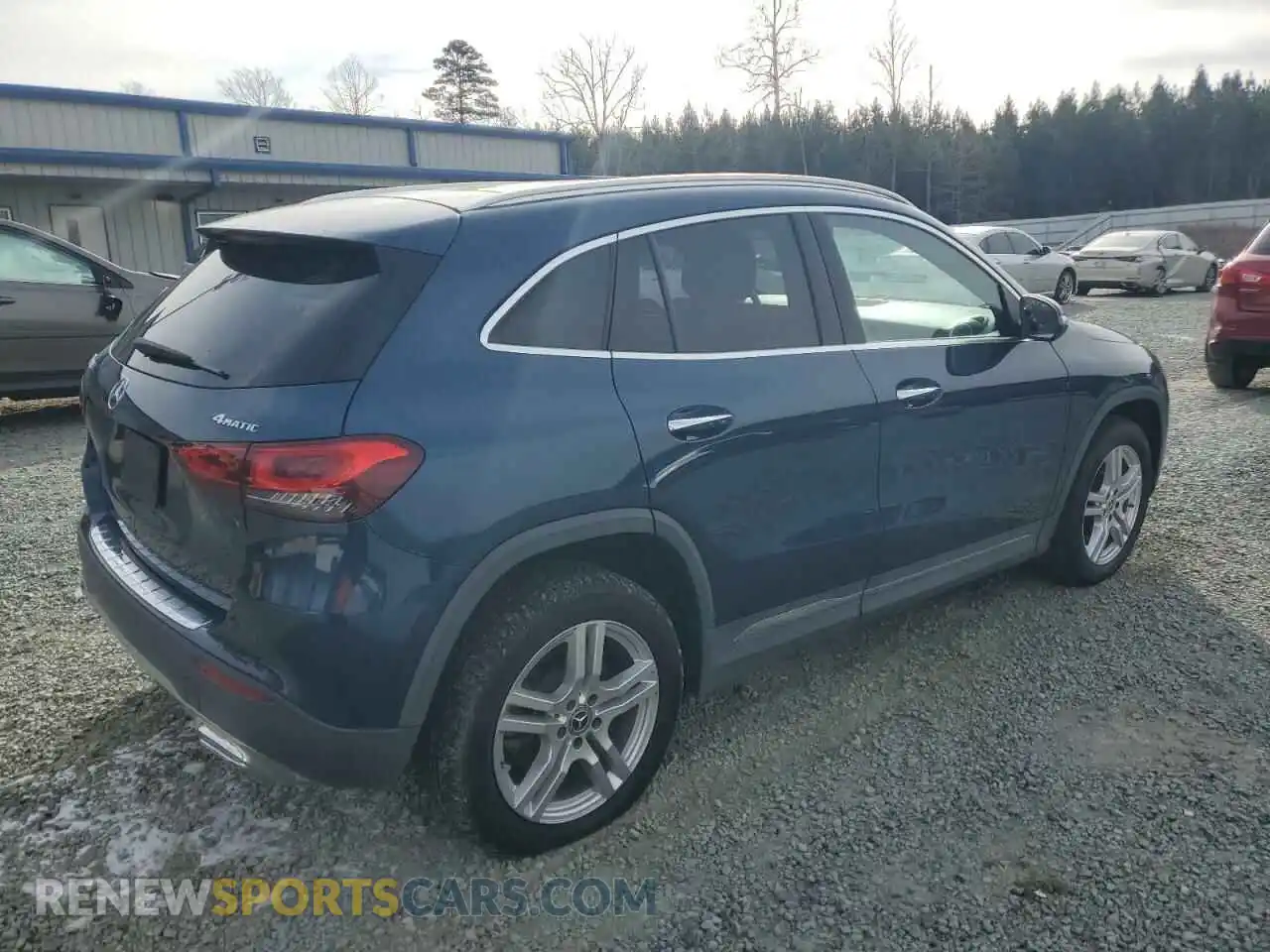 3 Photograph of a damaged car W1N4N4HB8MJ252099 MERCEDES-BENZ GLA-CLASS 2021