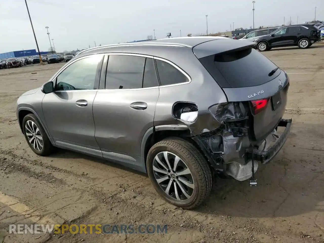 2 Photograph of a damaged car W1N4N4HBXMJ243114 MERCEDES-BENZ GLA-CLASS 2021