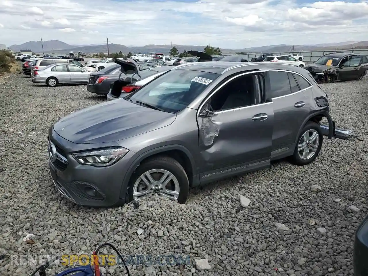 1 fotografías del automóvil dañado W1N4N4HBXMJ270135 MERCEDES-BENZ GLA-CLASS 2021