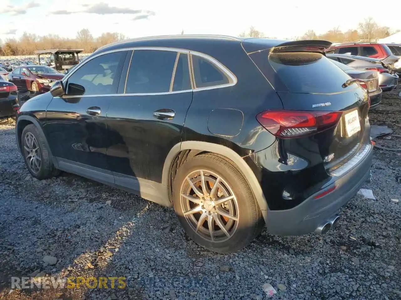 2 Photograph of a damaged car W1N4N5DB4MJ251415 MERCEDES-BENZ GLA-CLASS 2021