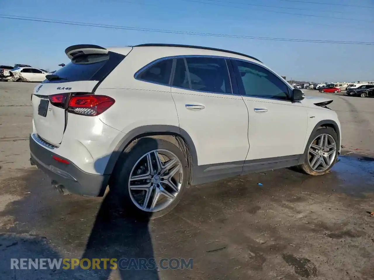 3 fotografías del automóvil dañado W1N4N5DBXMJ221321 MERCEDES-BENZ GLA-CLASS 2021