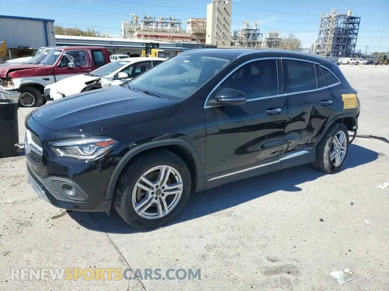 1 Фотография поврежденного автомобиля W1N4N4HB0NJ400893 MERCEDES-BENZ GLA-CLASS 2022