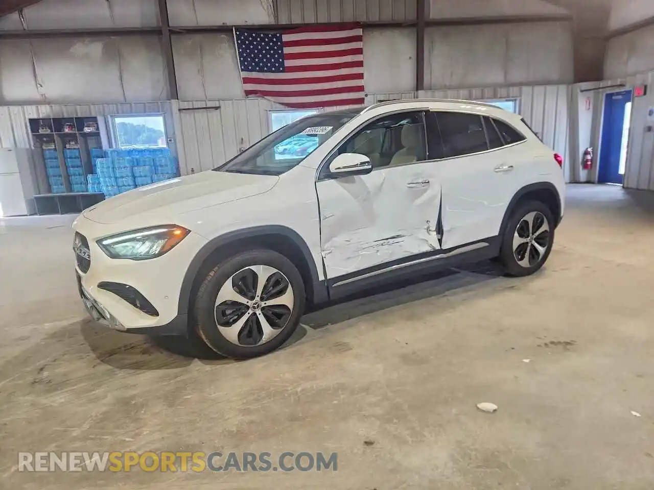 1 Photograph of a damaged car W1N4N4HB7SJ736116 MERCEDES-BENZ GLA-CLASS 2025