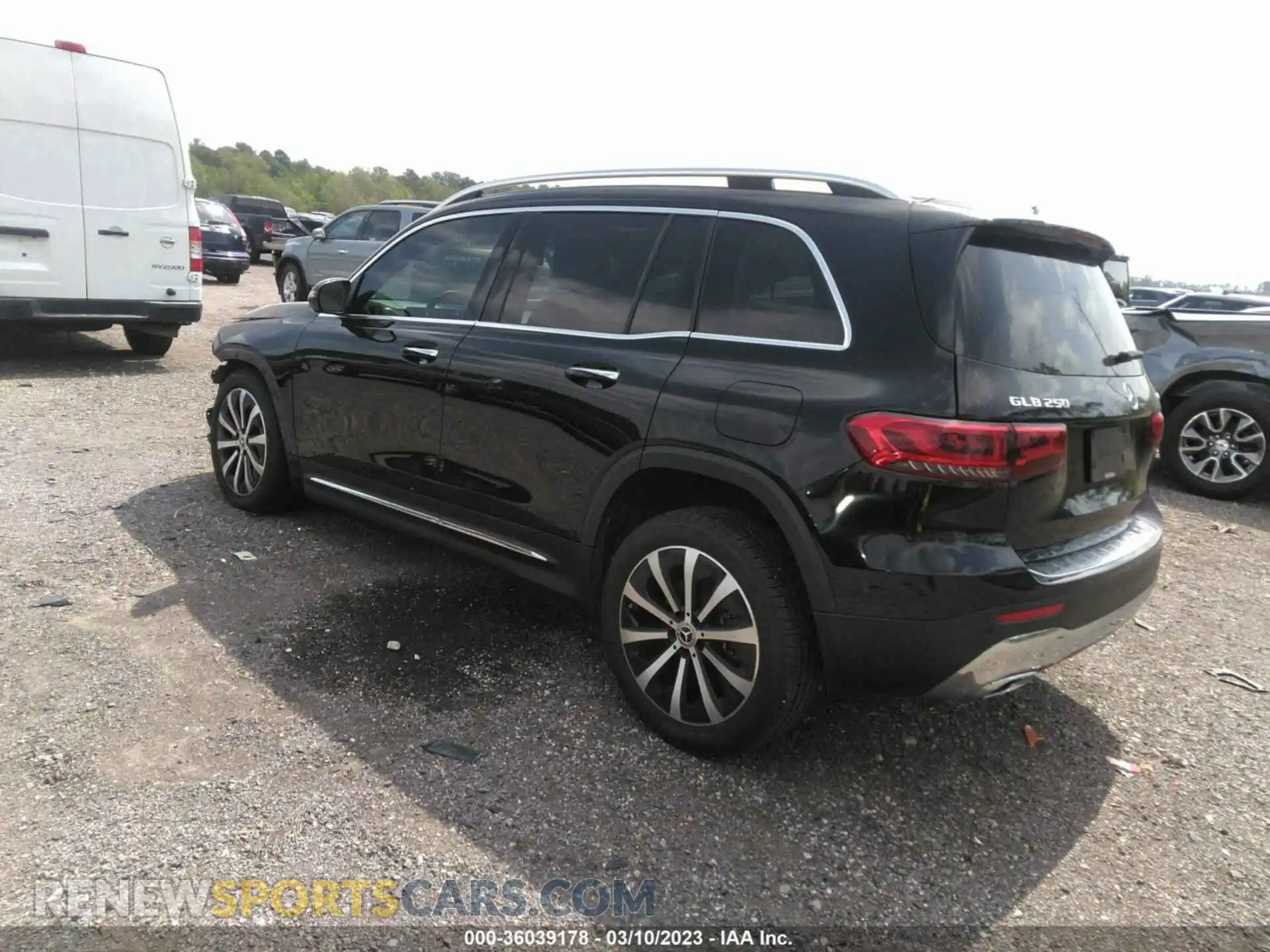 3 Photograph of a damaged car W1N4M4HB2MW078245 MERCEDES-BENZ GLB 2021