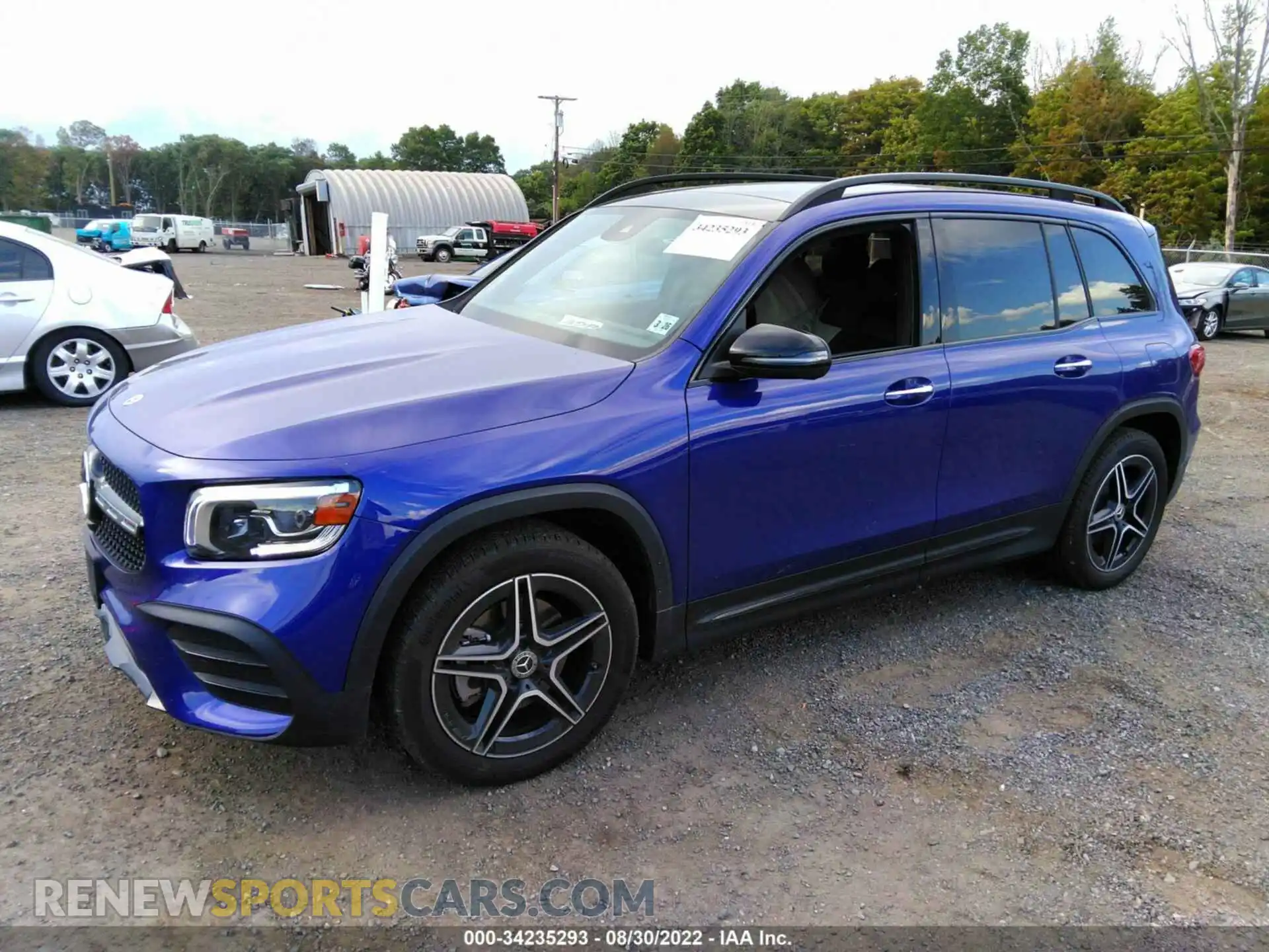 2 Photograph of a damaged car W1N4M4HBXMW104204 MERCEDES-BENZ GLB 2021
