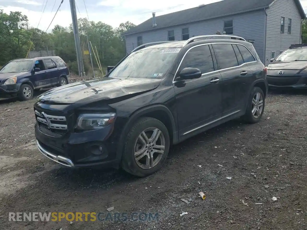 1 Photograph of a damaged car W1N4M4HB2LW016357 MERCEDES-BENZ GLB-CLASS 2020