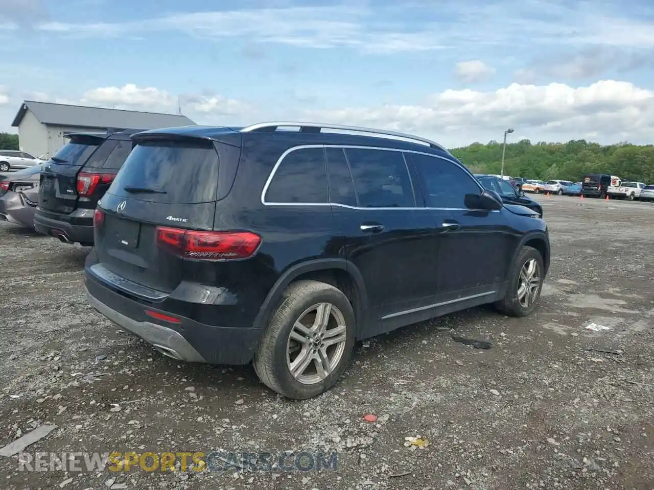 3 Photograph of a damaged car W1N4M4HB2LW016357 MERCEDES-BENZ GLB-CLASS 2020
