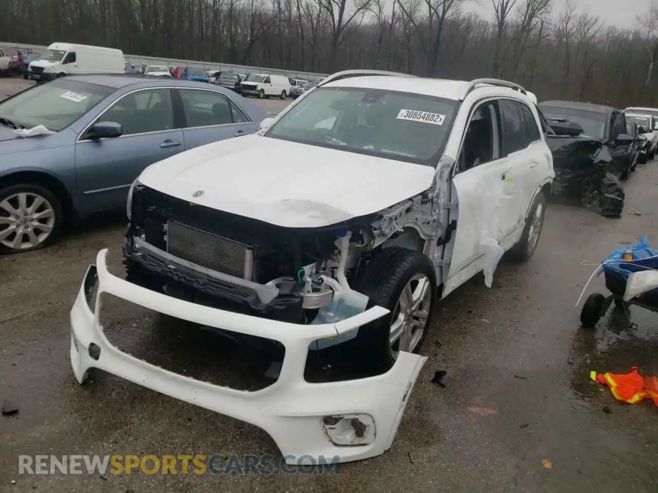 2 Photograph of a damaged car WDC4M4HB7LW008322 MERCEDES-BENZ GLB-CLASS 2020