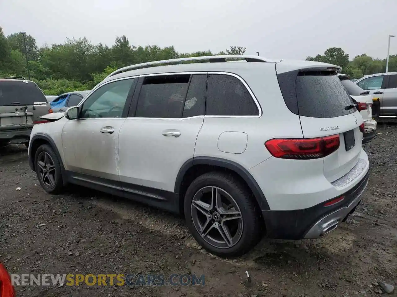 2 Photograph of a damaged car W1N4M4HB2MW103306 MERCEDES-BENZ GLB-CLASS 2021