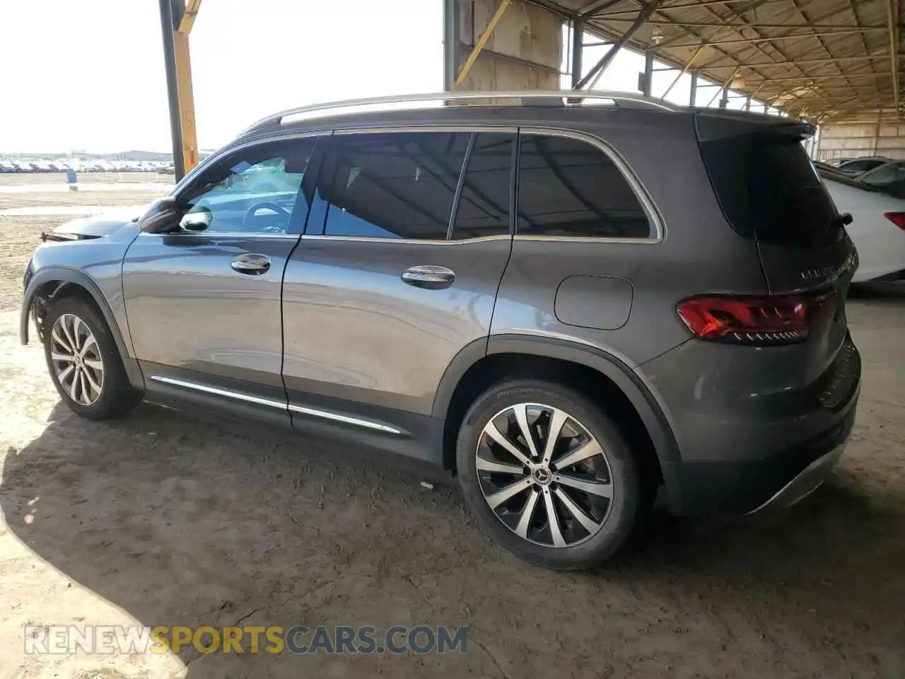 2 Photograph of a damaged car W1N4M4HB2MW105086 MERCEDES-BENZ GLB-CLASS 2021
