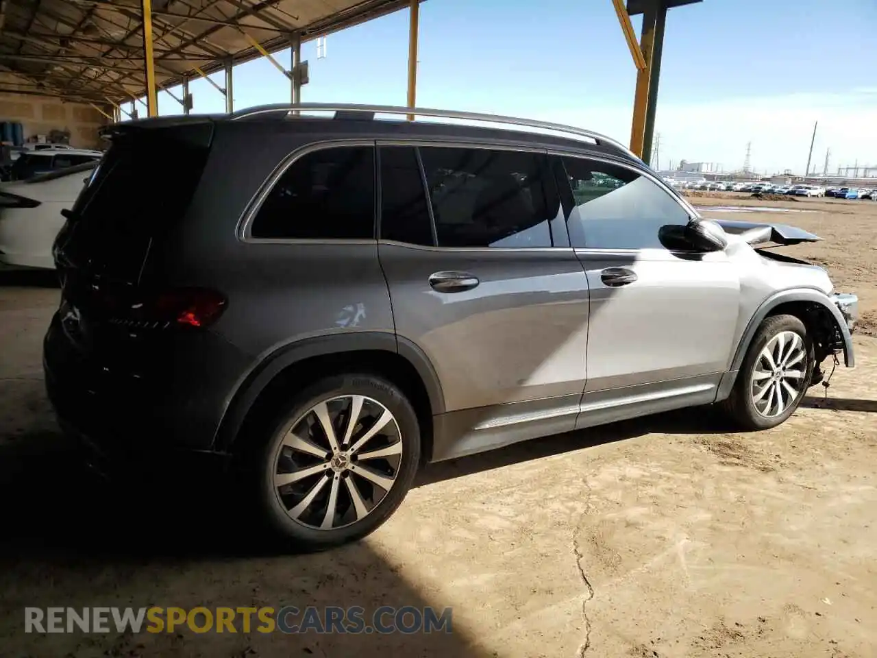 3 Photograph of a damaged car W1N4M4HB2MW105086 MERCEDES-BENZ GLB-CLASS 2021