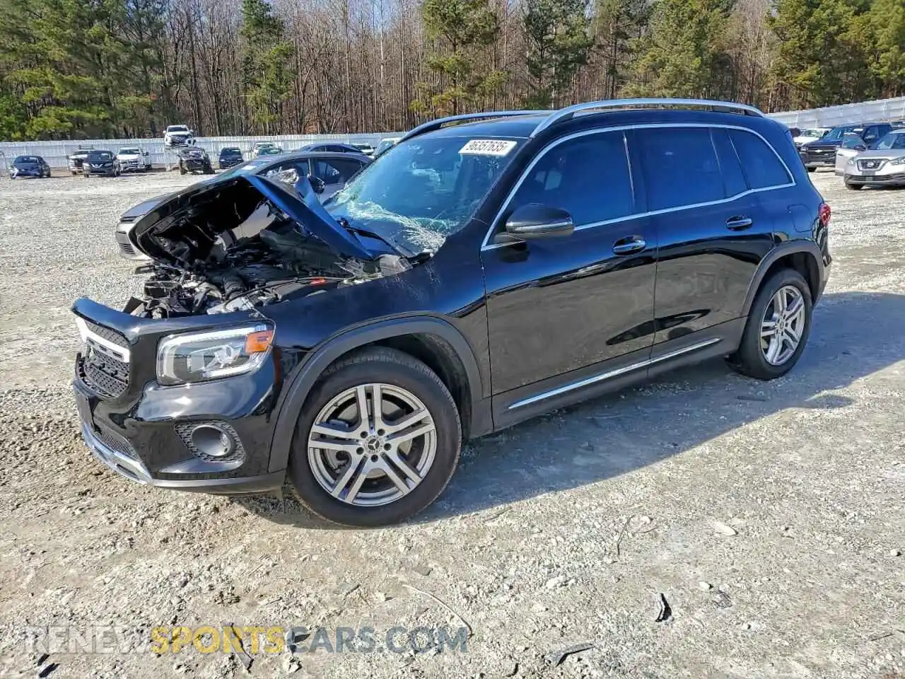 1 Photograph of a damaged car W1N4M4HB6MW107794 MERCEDES-BENZ GLB-CLASS 2021