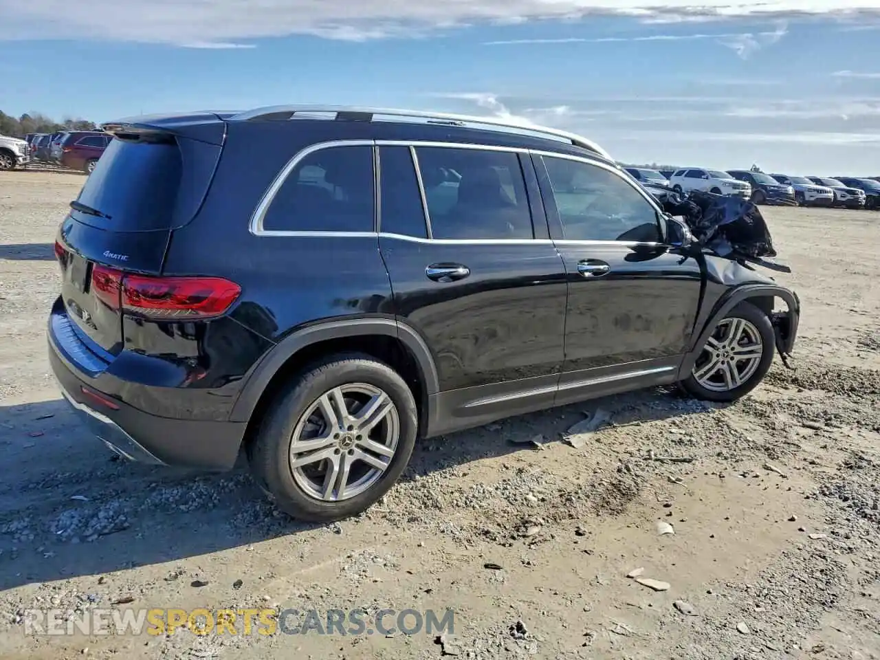 3 Photograph of a damaged car W1N4M4HB6MW107794 MERCEDES-BENZ GLB-CLASS 2021