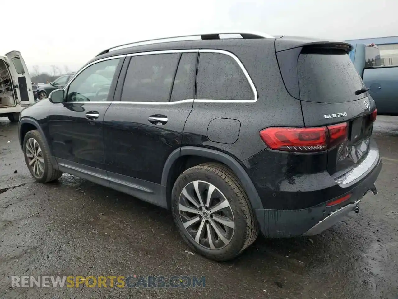 2 fotografías del automóvil dañado W1N4M4HB7MW084798 MERCEDES-BENZ GLB-CLASS 2021