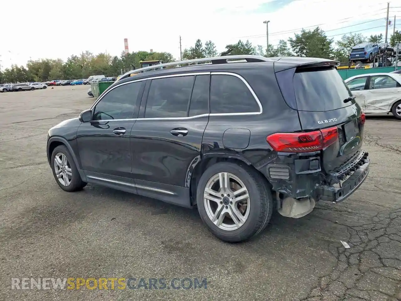 2 Фотография поврежденного автомобиля W1N4M4HB7MW093520 MERCEDES-BENZ GLB-CLASS 2021