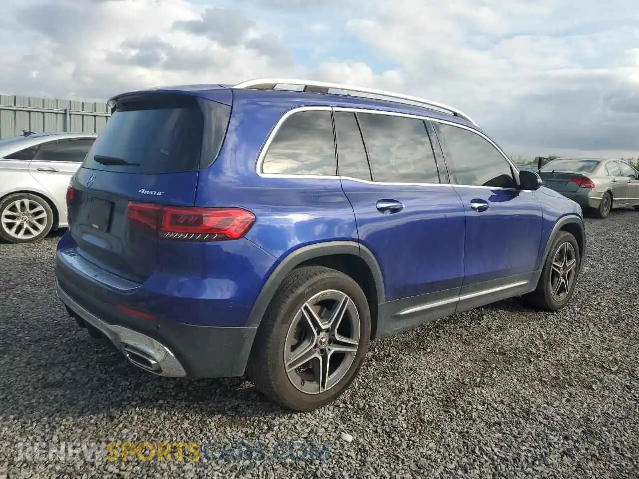 3 Photograph of a damaged car W1N4M4HB9MW102198 MERCEDES-BENZ GLB-CLASS 2021