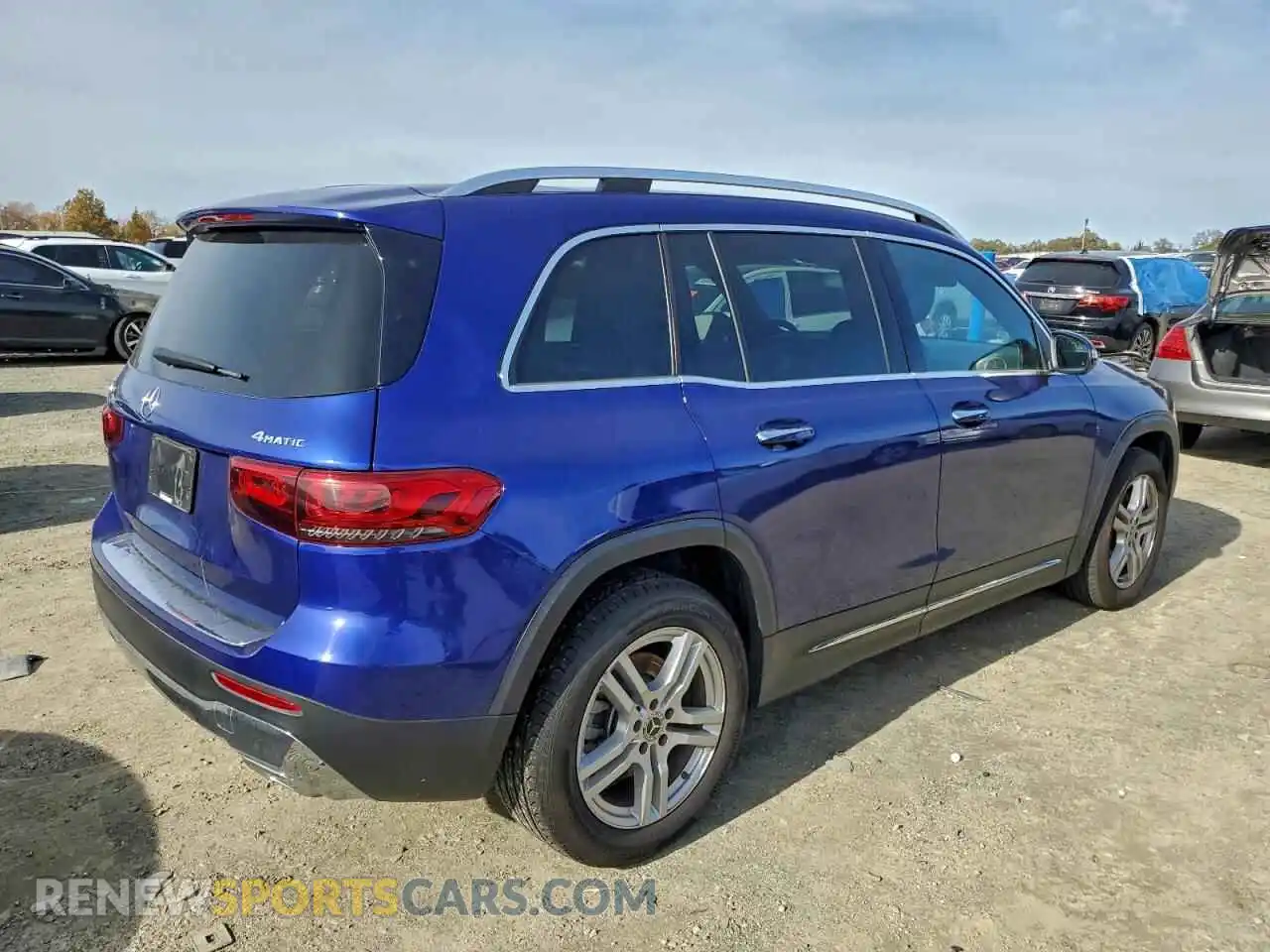3 Фотография поврежденного автомобиля W1N4M4HB9MW131250 MERCEDES-BENZ GLB-CLASS 2021
