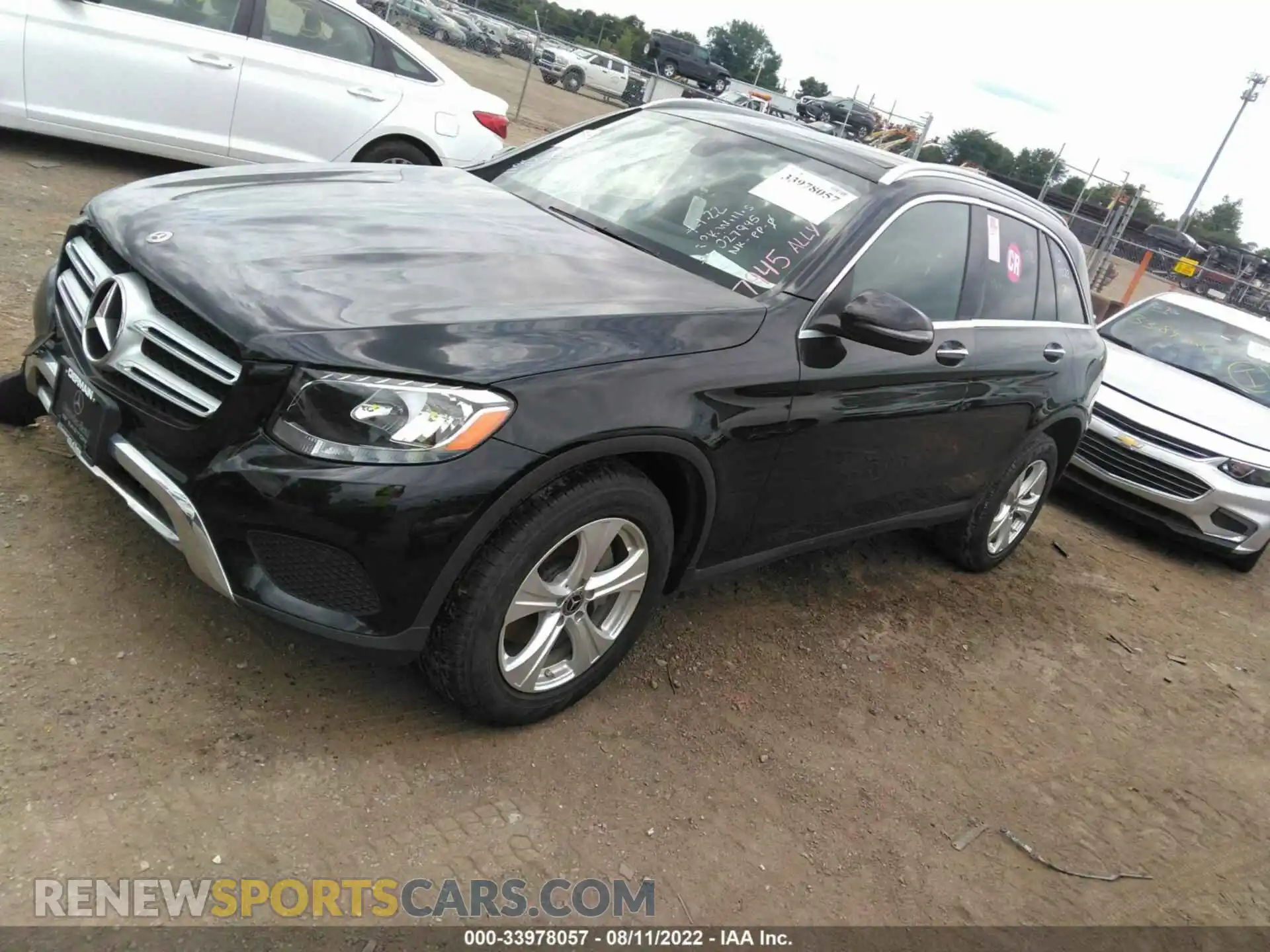 2 Фотография поврежденного автомобиля WDC0G4KB4JV027945 MERCEDES-BENZ GLC 2018