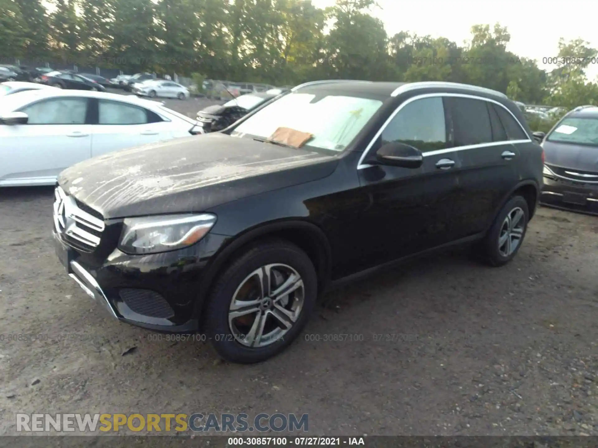 2 Photograph of a damaged car WDC0G4KB8JV084536 MERCEDES-BENZ GLC 2018