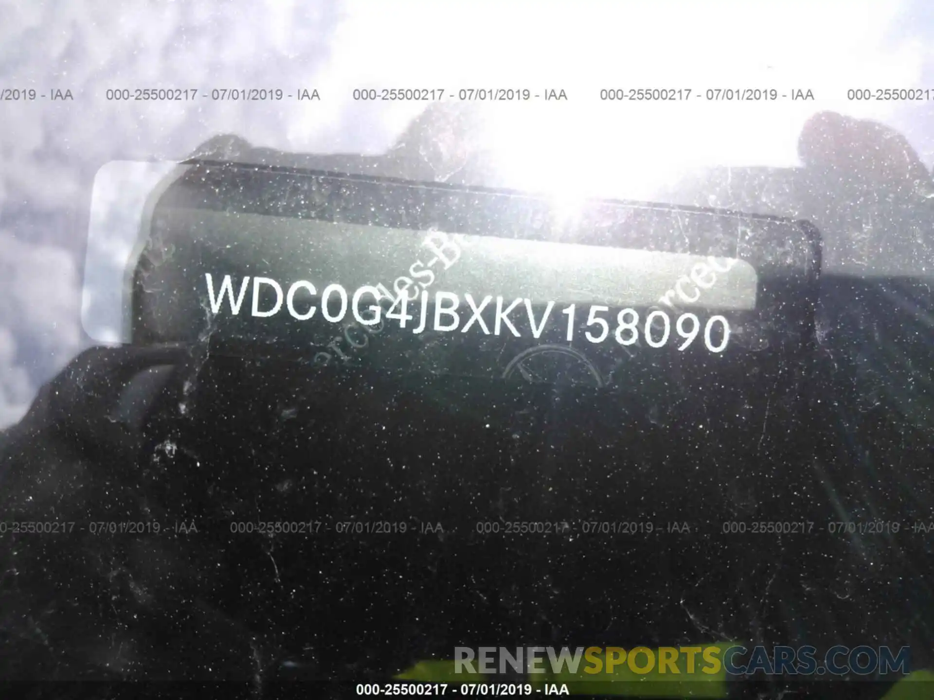 9 Photograph of a damaged car WDC0G4JBXKV158090 MERCEDES-BENZ GLC 2019