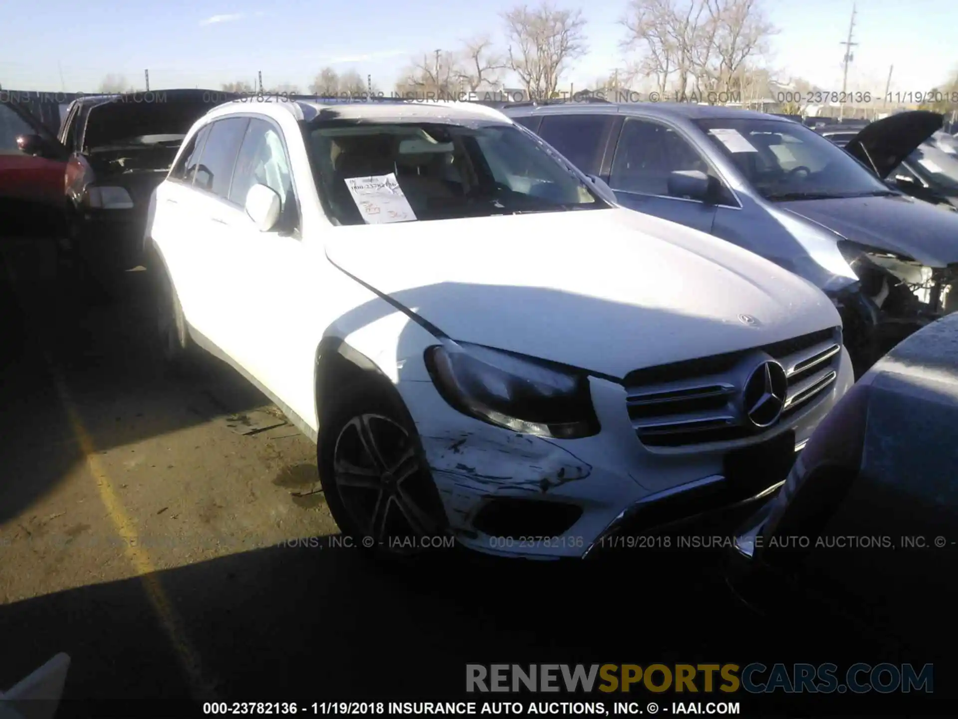 1 Photograph of a damaged car WDC0G4KB0KV138364 Mercedes-benz Glc 2019