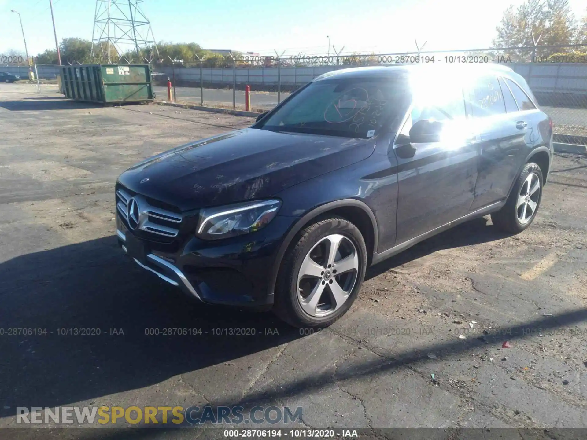 2 Photograph of a damaged car WDC0G4KB2KF559237 MERCEDES-BENZ GLC 2019