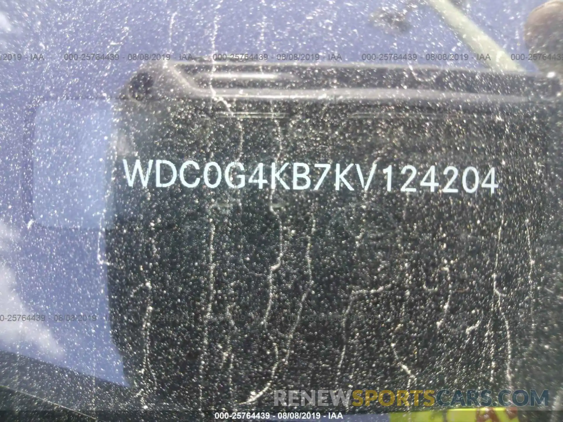 9 Photograph of a damaged car WDC0G4KB7KV124204 MERCEDES-BENZ GLC 2019