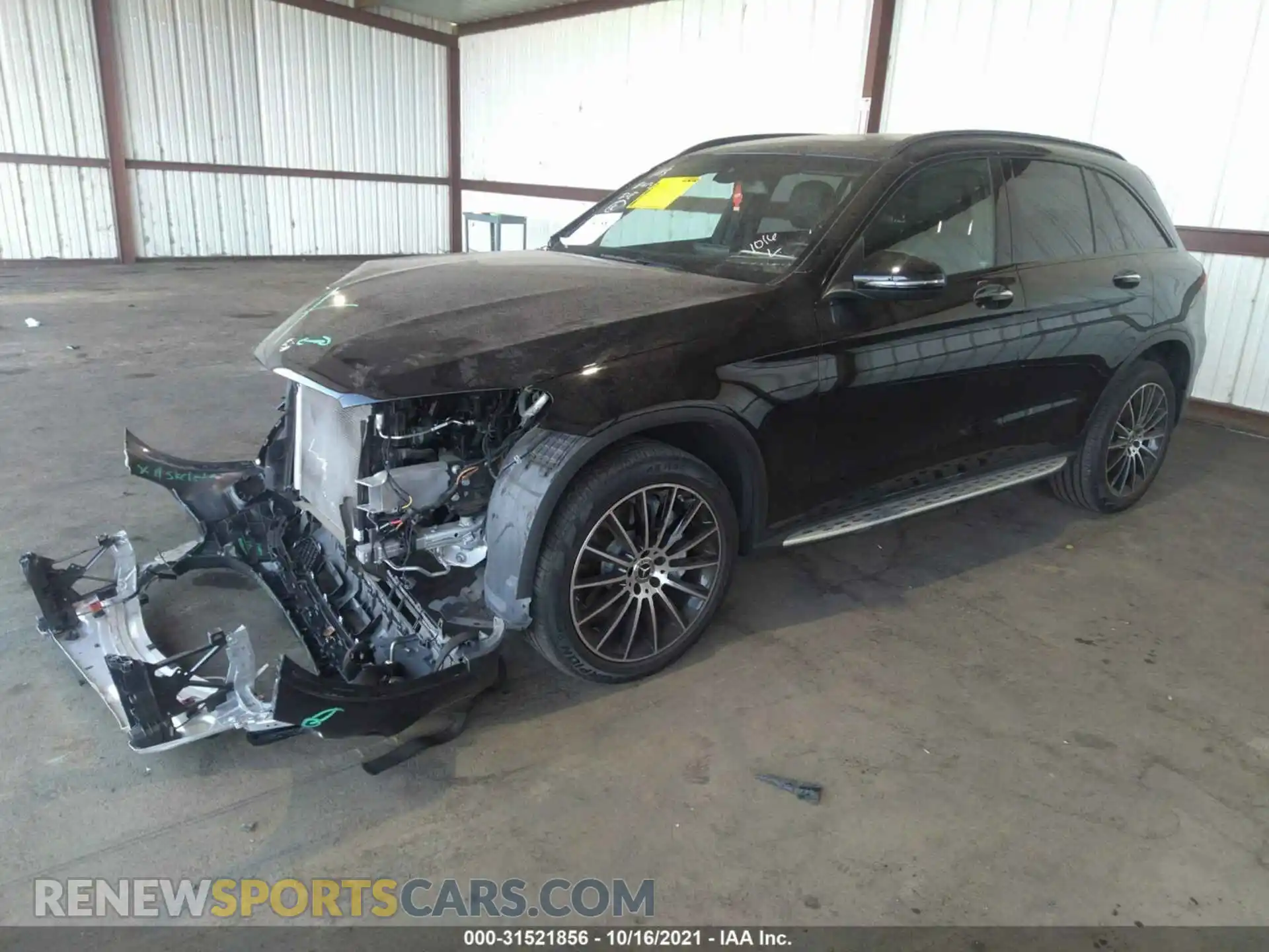 2 Photograph of a damaged car WDC0G4KBXKF594690 MERCEDES-BENZ GLC 2019