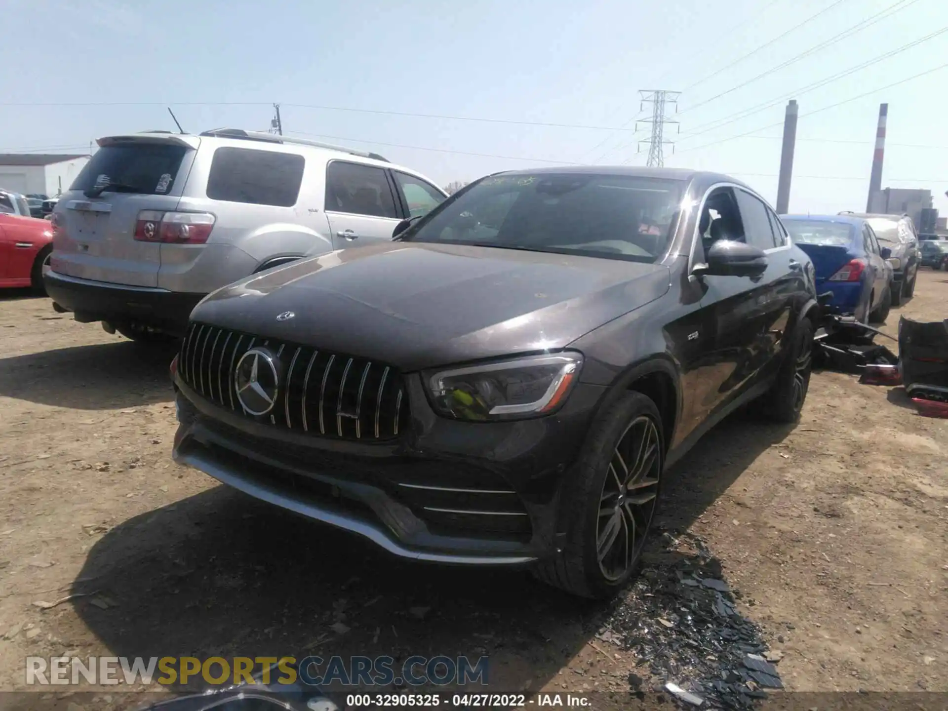 2 Photograph of a damaged car W1N0J6EB5LF783241 MERCEDES-BENZ GLC 2020