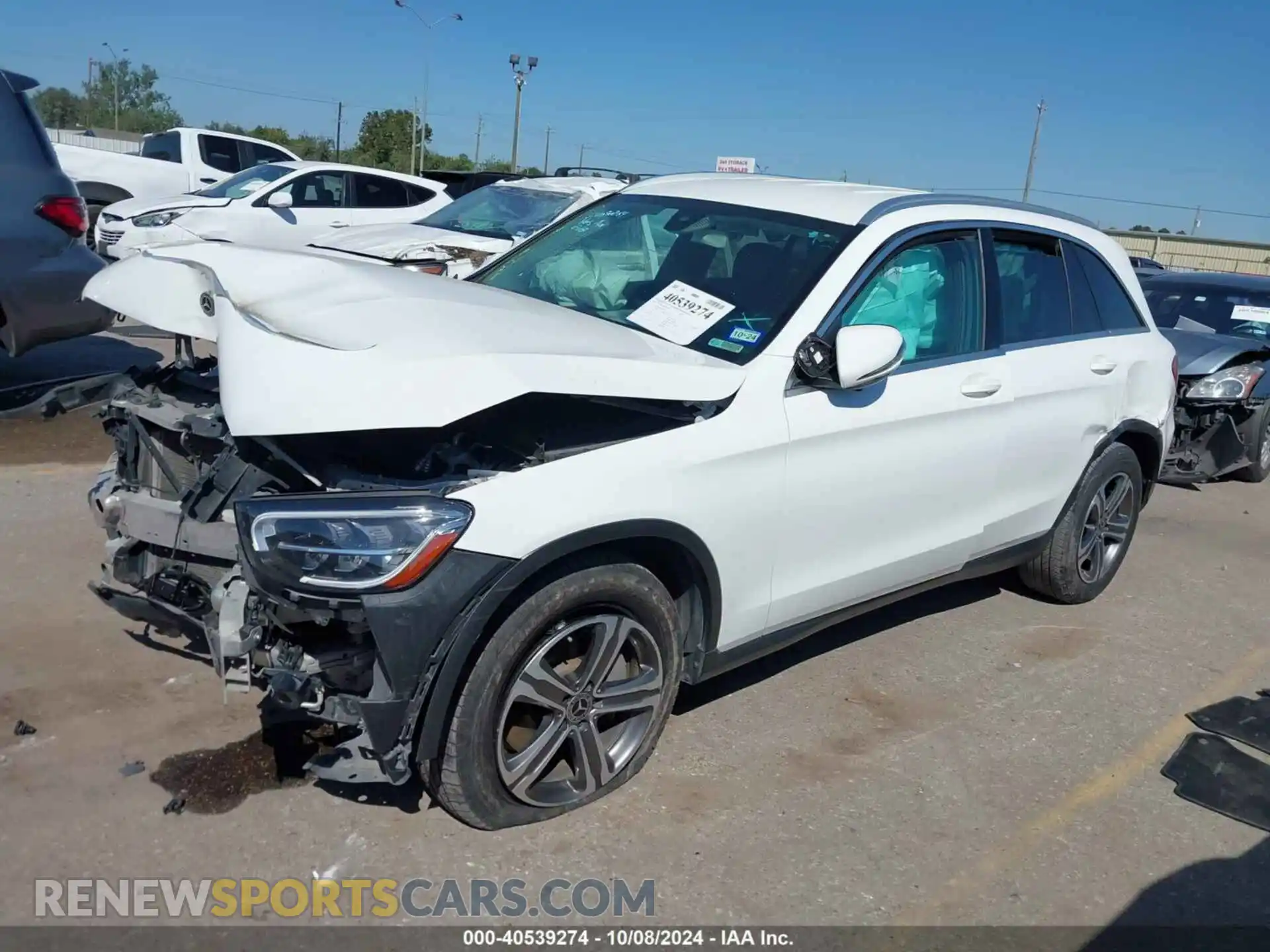 2 Photograph of a damaged car WDC0G8DB3LF714562 MERCEDES-BENZ GLC 2020