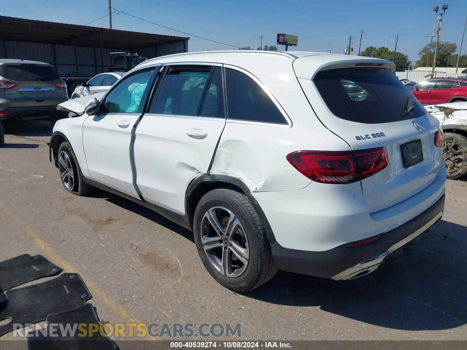 3 Photograph of a damaged car WDC0G8DB3LF714562 MERCEDES-BENZ GLC 2020