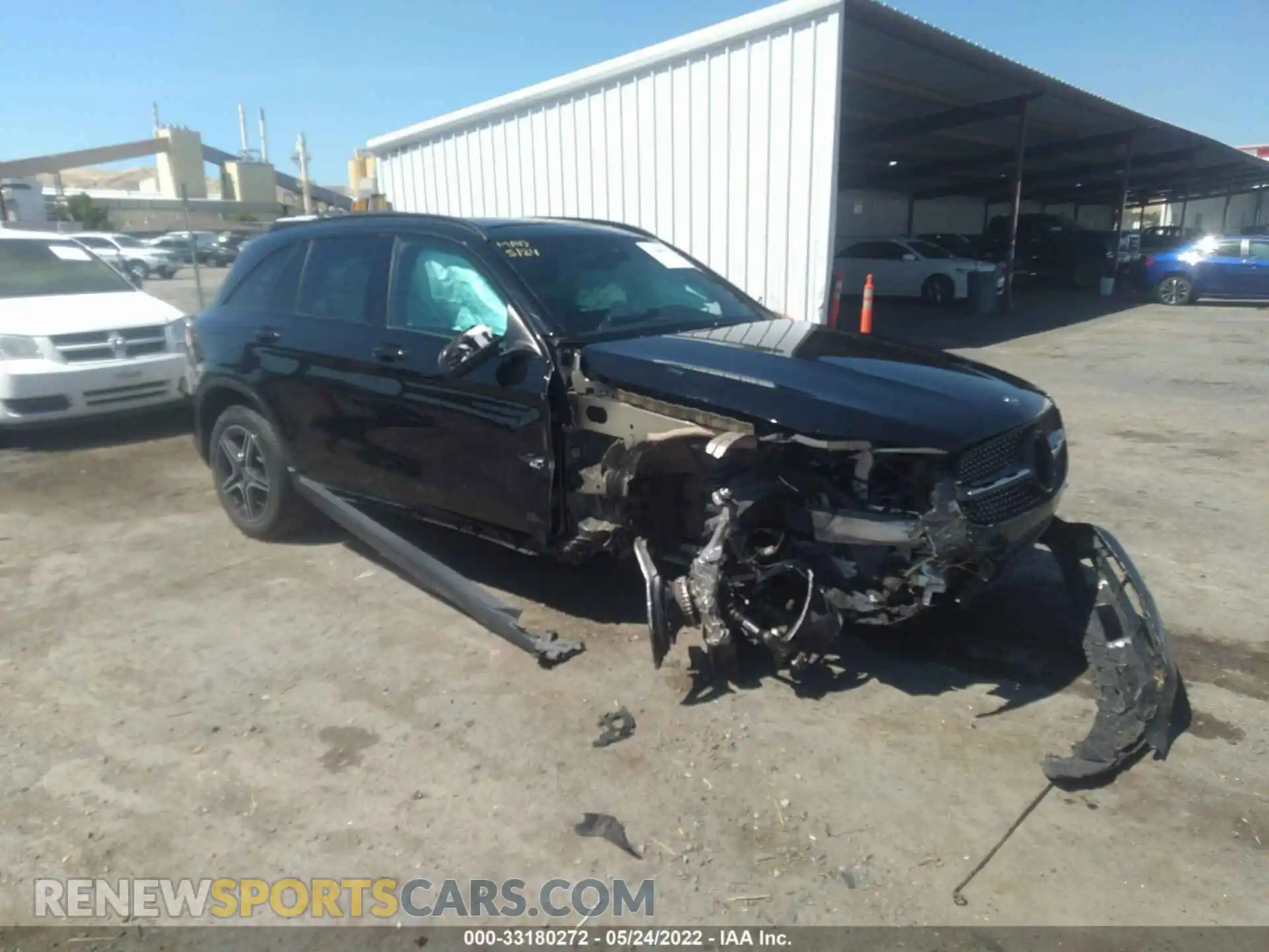 1 Photograph of a damaged car WDC0G8EB1LF738423 MERCEDES-BENZ GLC 2020
