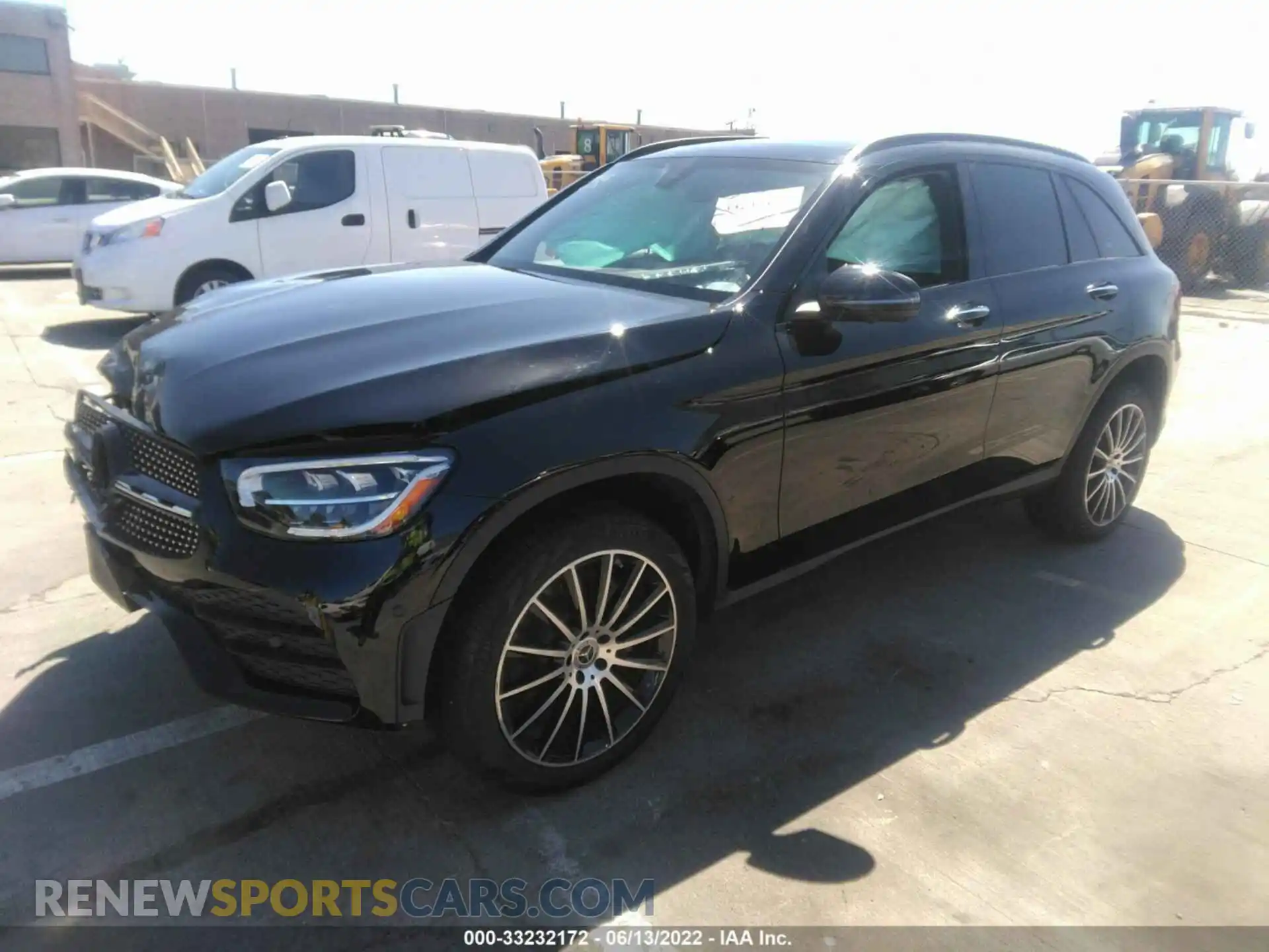 2 Photograph of a damaged car W1N0G8DB6MF992713 MERCEDES-BENZ GLC 2021