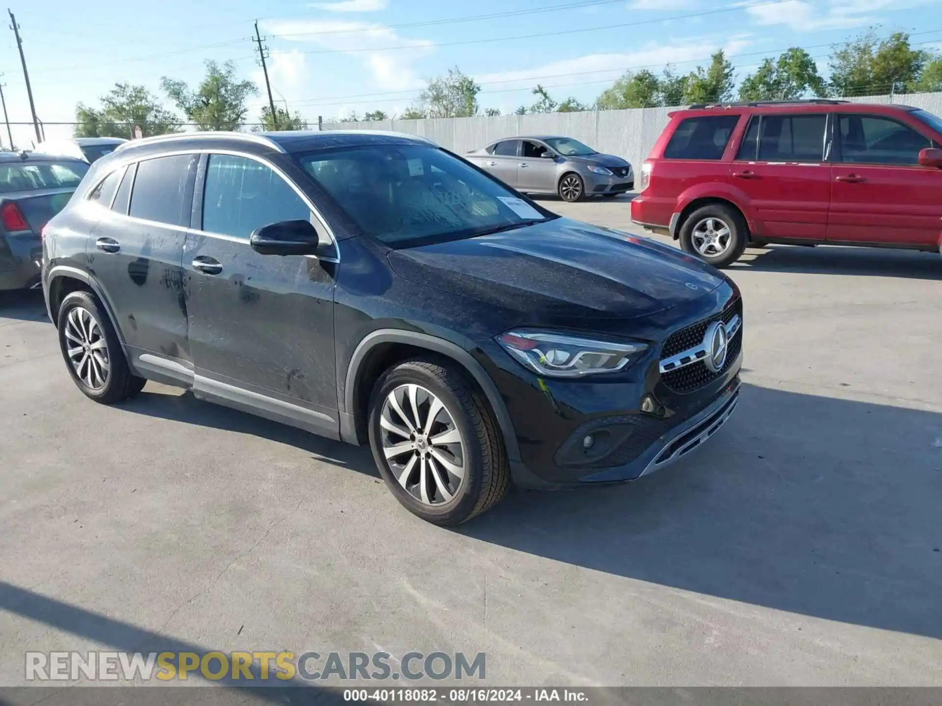 1 Photograph of a damaged car W1N0G8DB1NG081782 MERCEDES-BENZ GLC 2022