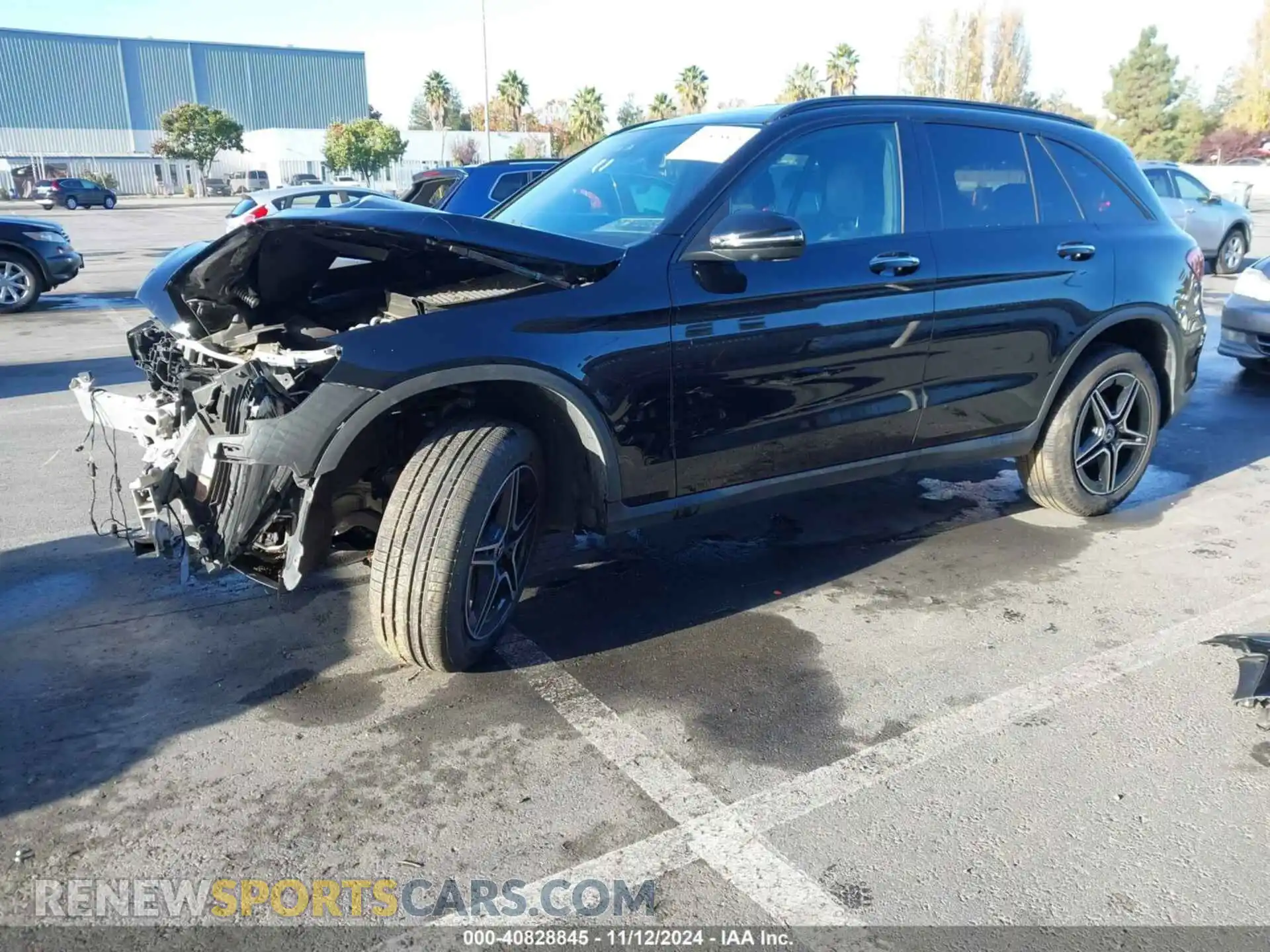 2 Photograph of a damaged car W1N0G8EB2NG074726 MERCEDES-BENZ GLC 2022