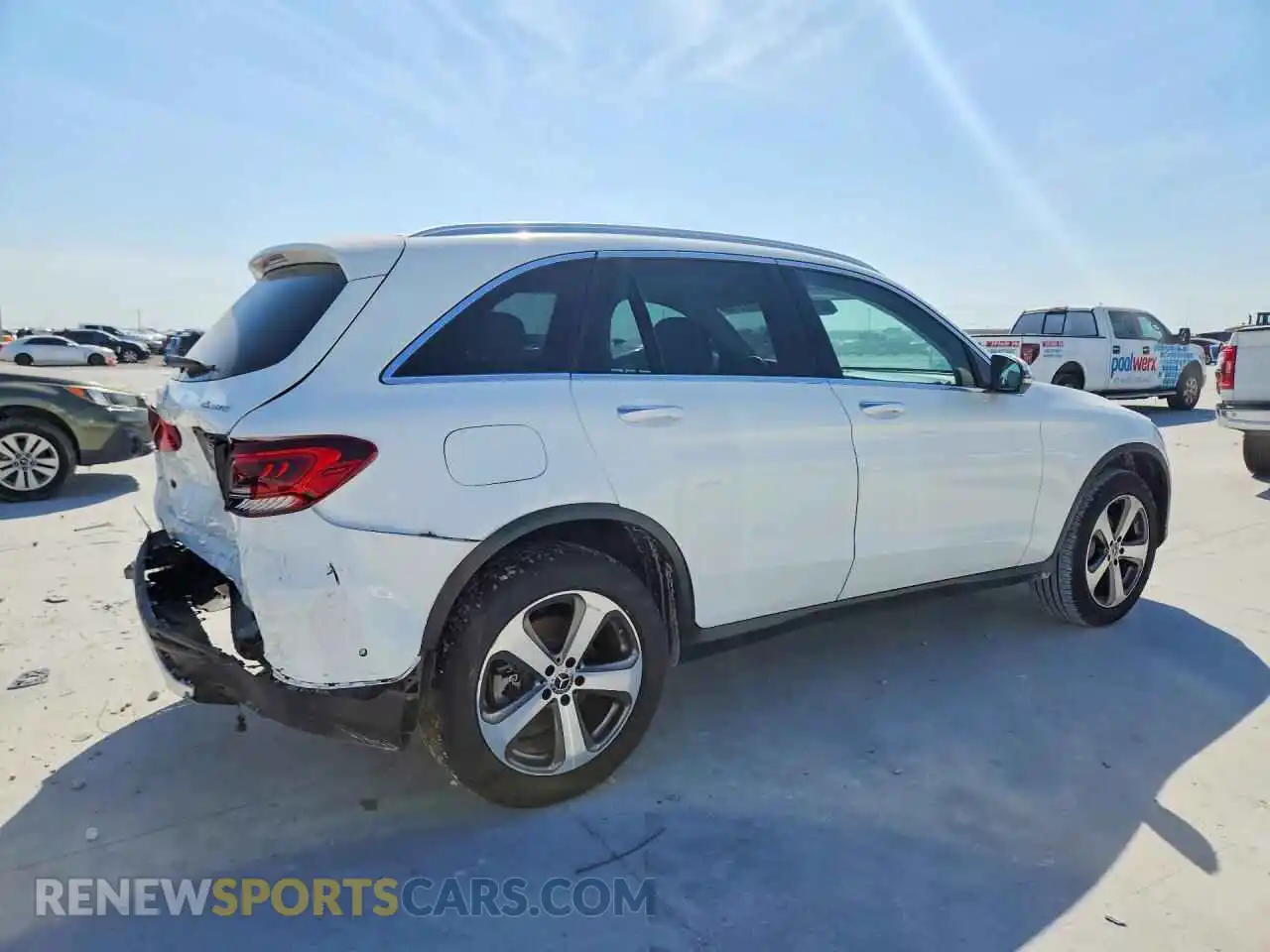 3 Photograph of a damaged car W1N0G8EBXNG115166 MERCEDES-BENZ GLC 2022