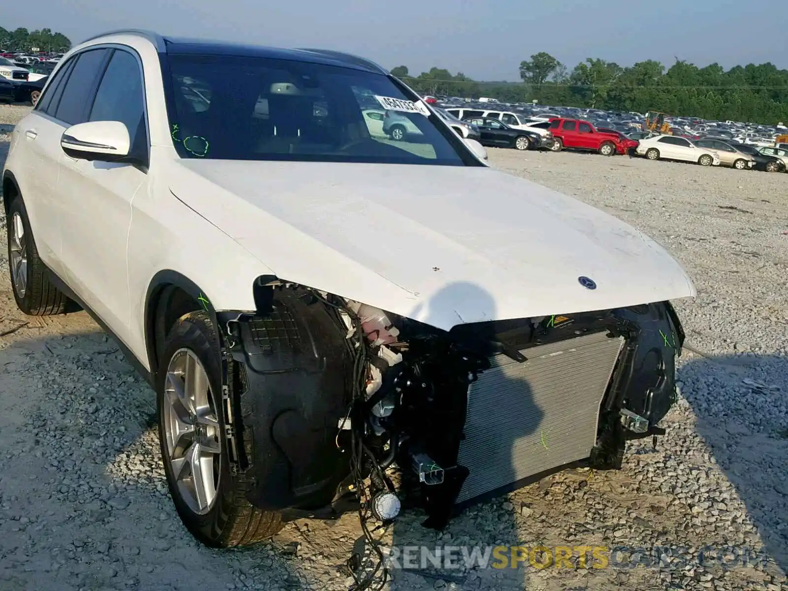 1 Photograph of a damaged car WDC0G4JB3KV180299 MERCEDES-BENZ GLC 300 2019