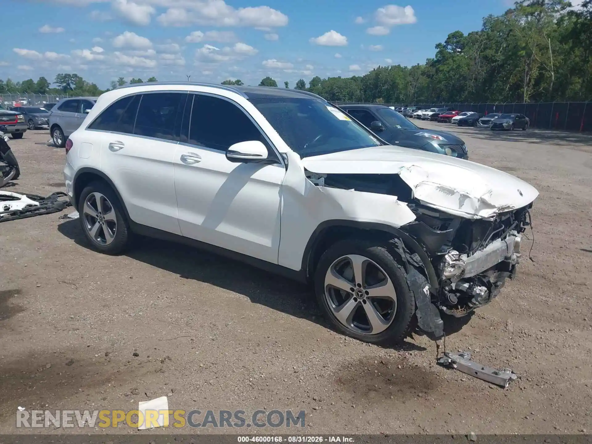 1 fotografías del automóvil dañado W1N0G8DB7MF894872 MERCEDES-BENZ GLC 300 2021