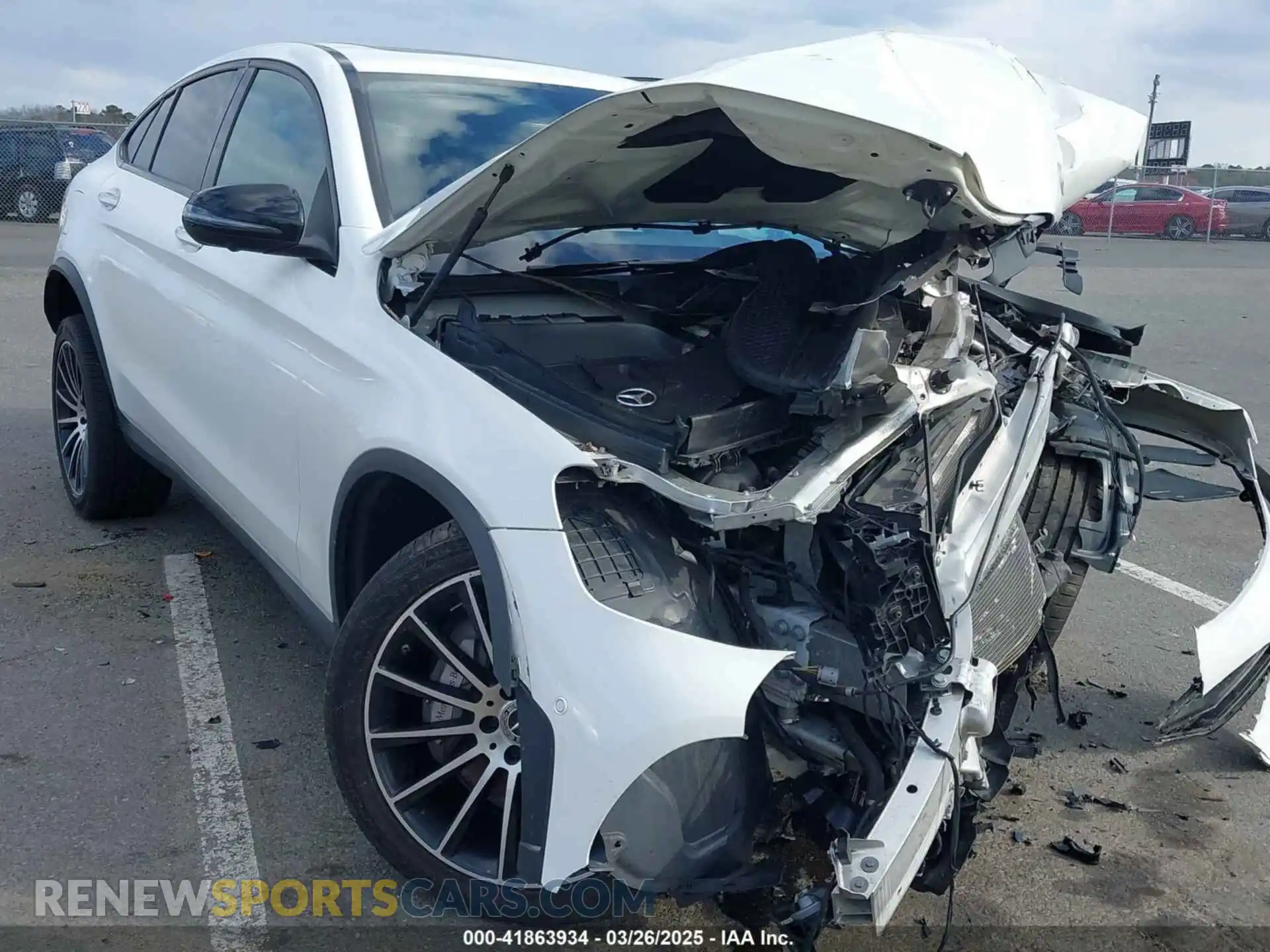 1 Photograph of a damaged car W1N0J8EB2PG128367 MERCEDES-BENZ GLC 300 2023