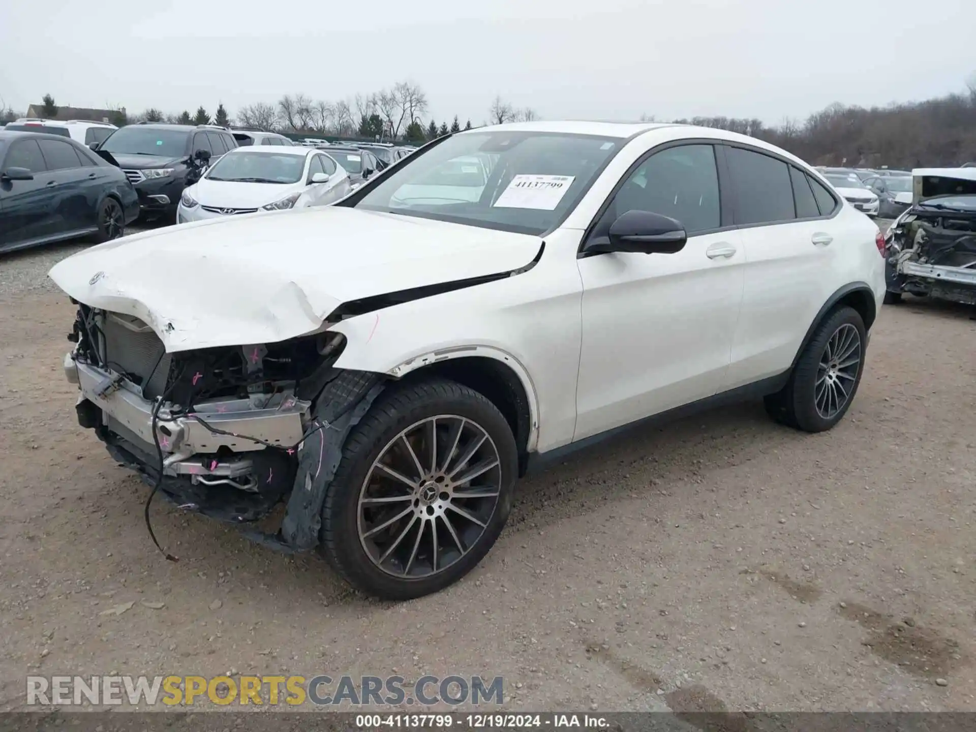 2 Photograph of a damaged car W1N0J8EB2PG135979 MERCEDES-BENZ GLC 300 2023