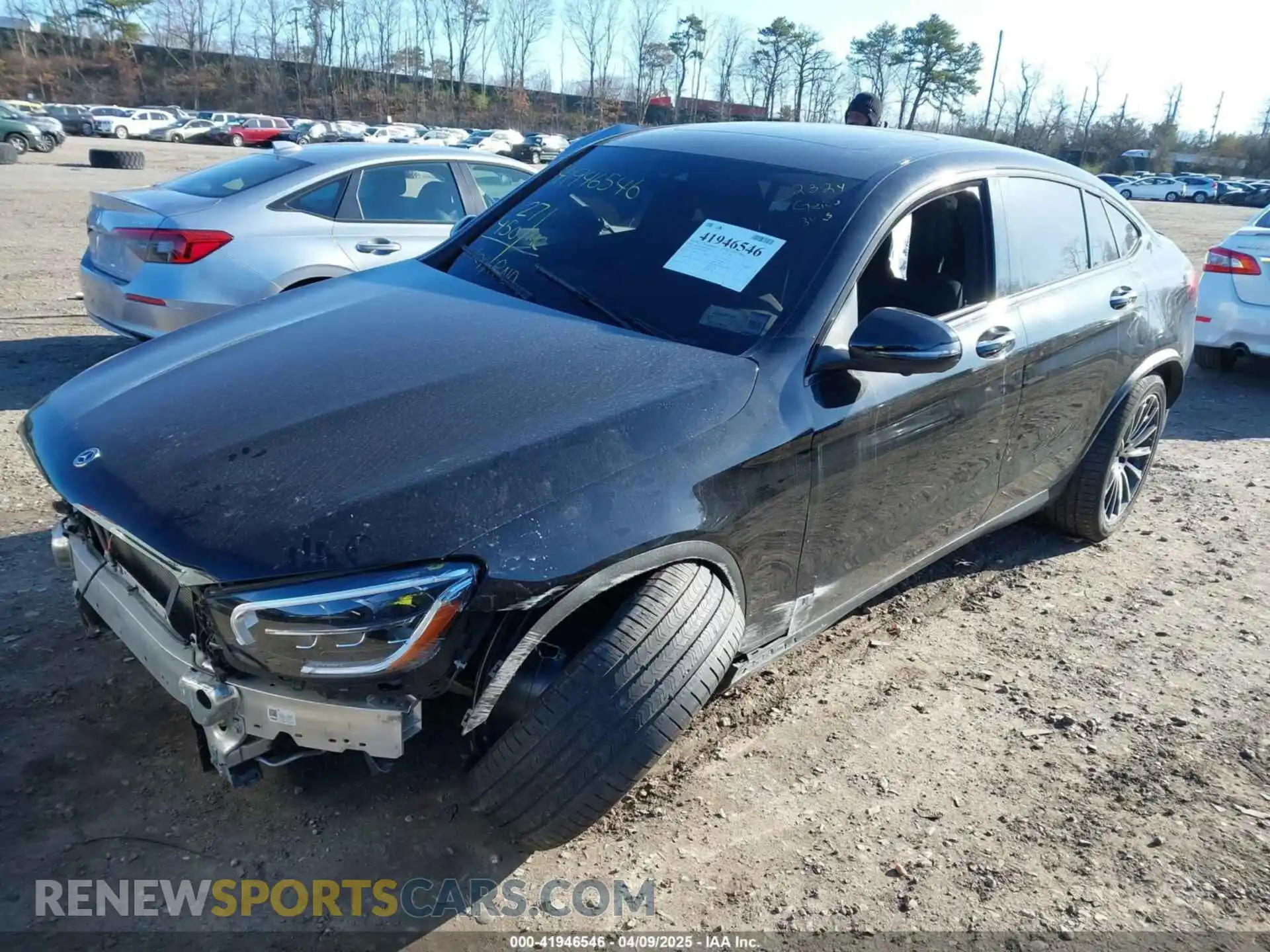 2 Photograph of a damaged car W1N0J8EB5PG149598 MERCEDES-BENZ GLC 300 2023