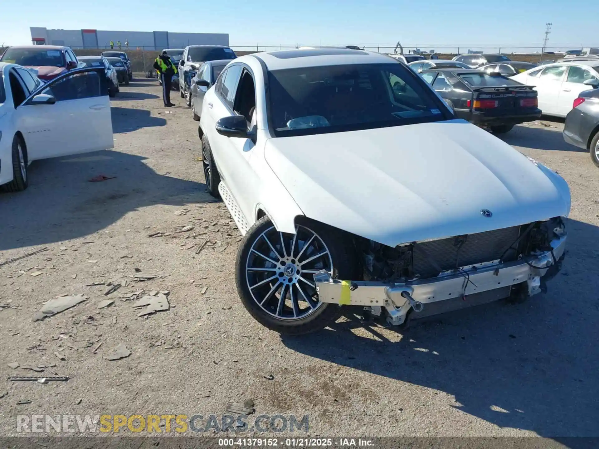 1 Photograph of a damaged car W1N0J8EB5PG169043 MERCEDES-BENZ GLC 300 2023