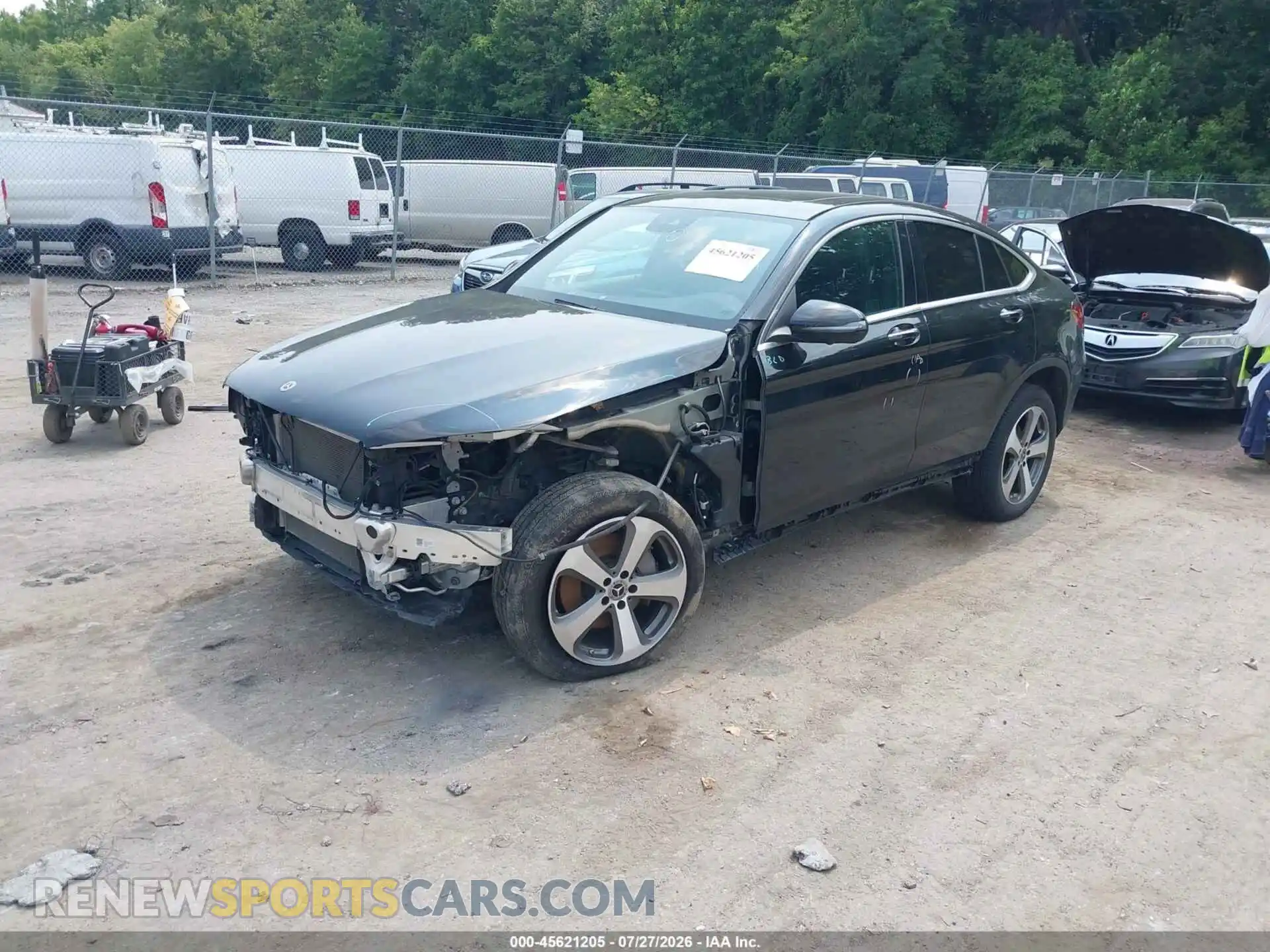 2 Photograph of a damaged car W1N0J8EB6PG168015 MERCEDES-BENZ GLC 300 2023