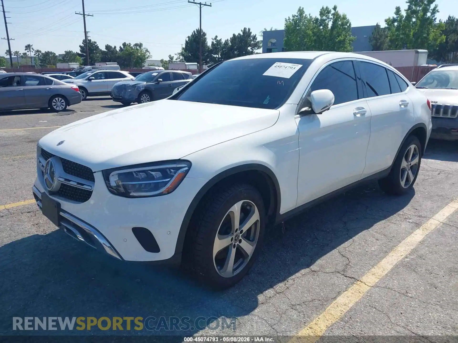 2 Photograph of a damaged car W1N0J8EB8PG164452 MERCEDES-BENZ GLC 300 2023