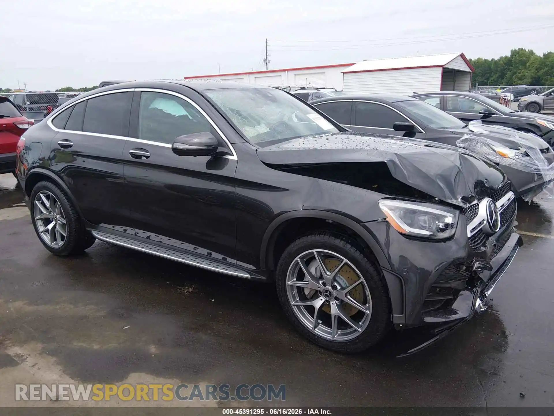 1 Photograph of a damaged car W1N0J8EB9PG139110 MERCEDES-BENZ GLC 300 2023