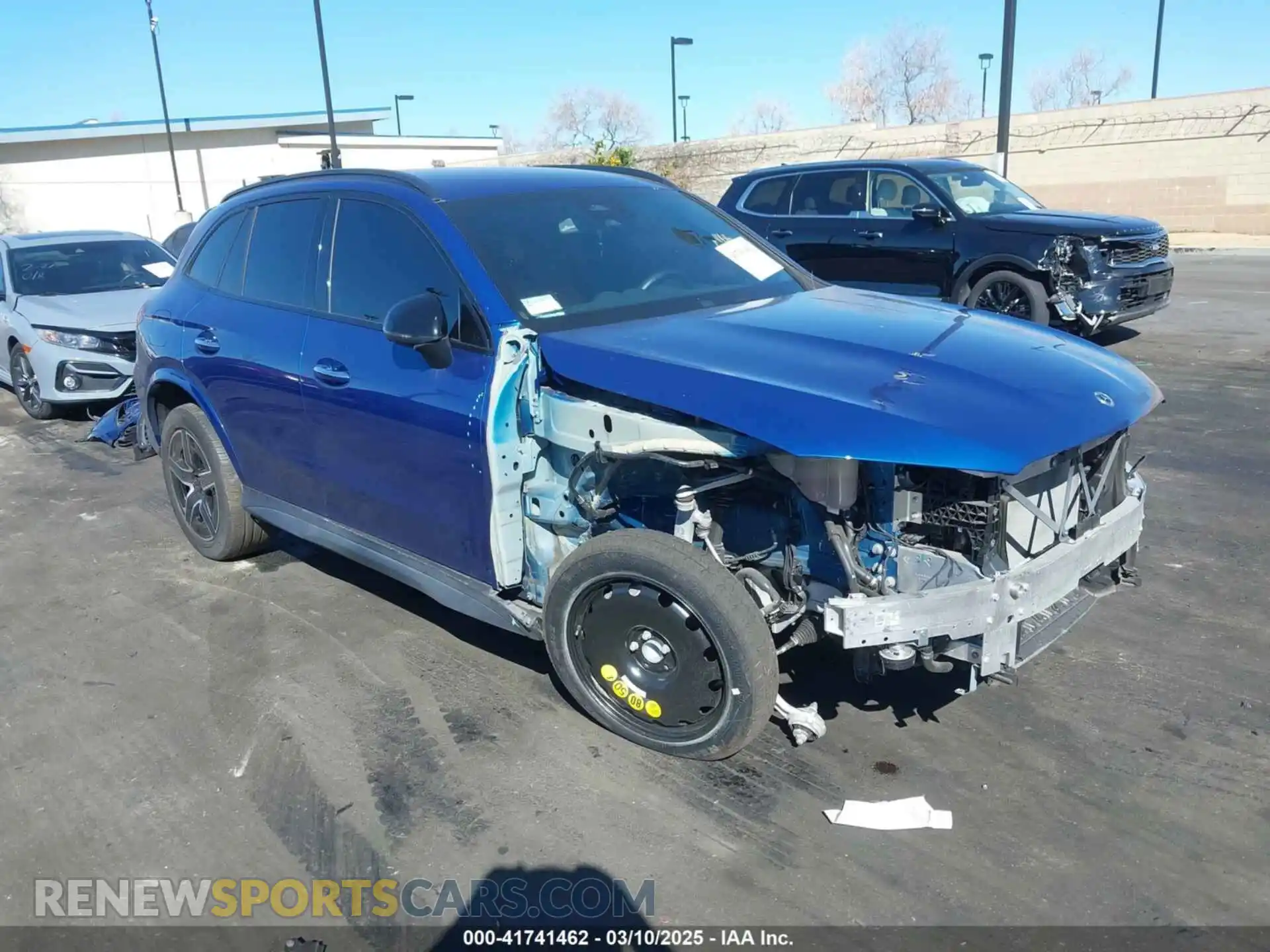 1 Photograph of a damaged car W1NKM4GB1PU017705 MERCEDES-BENZ GLC 300 2023