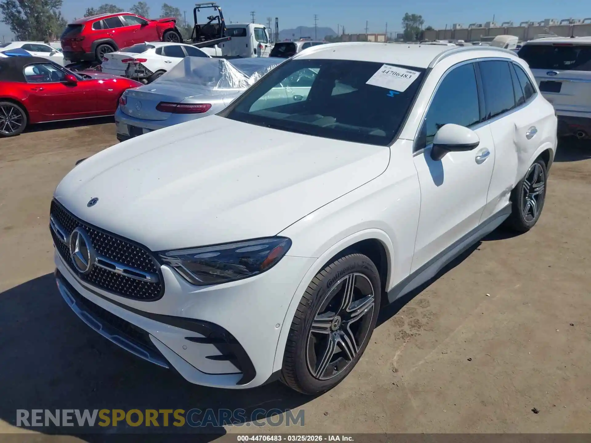 2 Photograph of a damaged car W1NKM4GB1PU027019 MERCEDES-BENZ GLC 300 2023